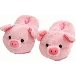 Women's Slippers Cute Pig Slippers Cartoon Slippers Animal Slippers Warm Slippers Winter Slippers Home Slippers Furry Slippers