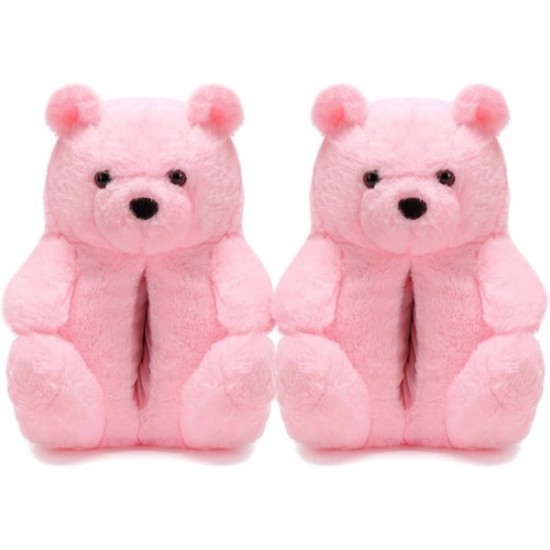 Women's Teddy Bear Slippers Fuzzy Slippers for Women Indoor Cute House Slippers for Fluffy Funny Bedroom Animal Slippers Women's Teddy Bear Slippers Fuzzy Slippers for Women Indoor Cute House Slippers for Fluffy Funny Bedroom Animal Slippers