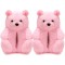 Women's Teddy Bear Slippers Fuzzy Slippers for Women Indoor Cute House Slippers for Fluffy Funny Bedroom Animal Slippers