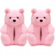 Women's Teddy Bear Slippers Fuzzy Slippers for Women Indoor Cute House Slippers for Fluffy Funny Bedroom Animal Slippers Women's Teddy Bear Slippers Fuzzy Slippers for Women Indoor Cute House Slippers for Fluffy Funny Bedroom Animal Slippers