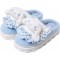 Cartoon Cute Girls Cotton Slippers Kawaii Indoor Silent Cotton Slippers Home Plush Christmas Cotton Slippers