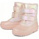 Girls' Faux Fur Trim Winter Snow Boot