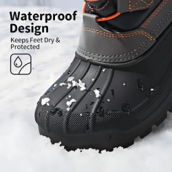 Boys & Girls Knee High Winter Snow Boots