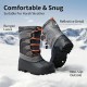 Boys & Girls Knee High Winter Snow Boots