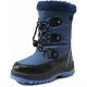 Boys Snow Boots Camouflage Slip Resistant Faux Fur Lined Winter Shoes