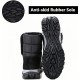 Men's Winter Snow Boots Outdoor Waterproof Anti-Slip Warm Fur Lined Cold Weather Boots