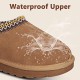 Women's Slippers Platform Mini Boots Short Ankle Anti-Slip Boot Fur Fleece Lined Sneakers House slippers Boot For Outdoor