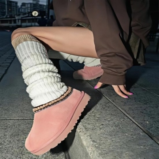 Women's Slippers Platform Mini Boots Short Ankle Anti-Slip Boot Fur Fleece Lined Sneakers House slippers Boot For Outdoor Women's Slippers Platform Mini Boots Short Ankle Anti-Slip Boot Fur Fleece Lined Sneakers House slippers Boot For Outdoor