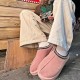 Women's Slippers Platform Mini Boots Short Ankle Anti-Slip Boot Fur Fleece Lined Sneakers House slippers Boot For Outdoor Women's Slippers Platform Mini Boots Short Ankle Anti-Slip Boot Fur Fleece Lined Sneakers House slippers Boot For Outdoor